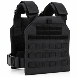 Customizable Adjustable Workout Running Weight Vest Plates Carrier Strength Training Weight Vest Fitness- One Size Fits All