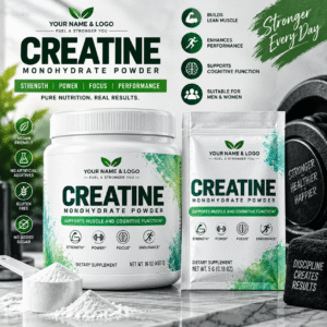 Creatine Powder – Muscle Strength, Performance & Cognitive Support