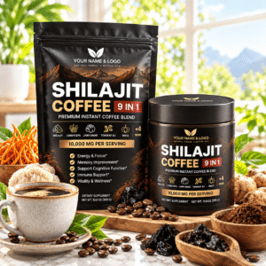 Shilajit Medium Roast Coffee Powder – Energy, Focus and Vitality Support