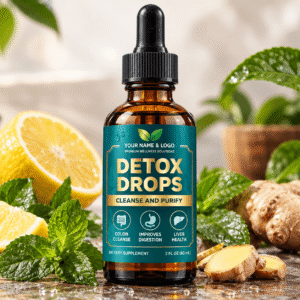 Herbal Liver and Colon Wellness Drops – Digestive and Cleanse Support