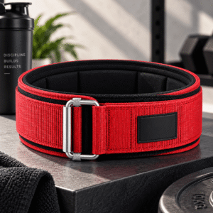 Microfiber PU Fitness Safety Back Support Weightlifting Belt Unisex Power Lifting Gym Belt