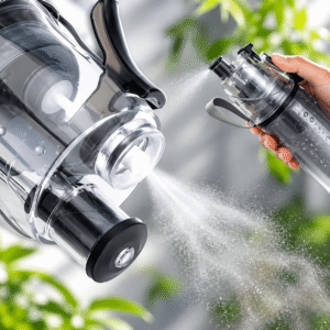 Leak Proof Sports Outdoor Sports 600 ml Plastic Mist Spray Water Bottle