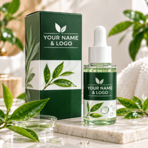 5in1 Face Serum Sulfate-free Anti-acne & Repair and Tea Tree & Hyaluronic Acid Vitamin C Serum