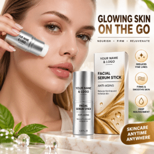 Body and Face Serum Balm Stick Paraben-free Moisturizing Anti-wrinkle Anti-Aging and Hyaluronic Acid Vitamin E Squalane Aloe Vera