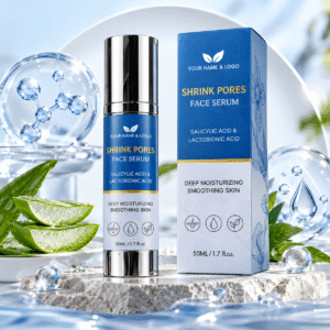 Pore Shrinking Face Serum Paraben-free Moisturizing and Oil-Control and Salicylic Acid and Lactobionic Acid Face Serum Private Label