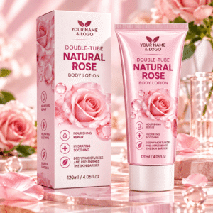 Natural Rose Extract Body Moisturizing Cream Rich in Vitamin E Shea Butter Hyaluronic Acid Deep Nourish Dry Skin