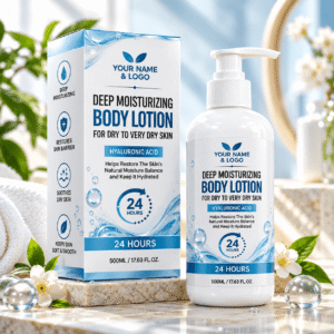 Vegan Herbal Shea Butter Body Lotion Cruelty-free Moisturizing Nourishing Lactic Acid Hyaluronic Acid Lightening