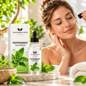 Peppermint Essential Oil Multi Use Moisturizing Smoothing Face Hair Body Skin Massage Mint Oil for Salon Daily Use