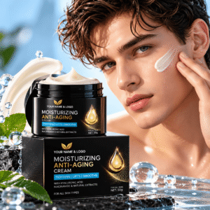 Avocado Oil Men's Face Cream Moisturizing Anti-Aging Firming Sulfate-free Organic Retinol Aloe Vera Hyaluronic Acid