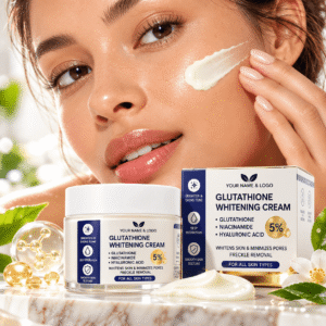 Korean Pearl Face Cream Sulfate-free Moisturizing and Repair and Glutathione and Shea Butter Black Skin Whitening Face Cream