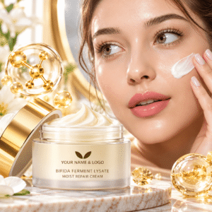 Yeast Face Cream All Skin Types Papaya Kojic Acid Collagen Paraben-Free Moisturizing Anti-Aging Glycerin