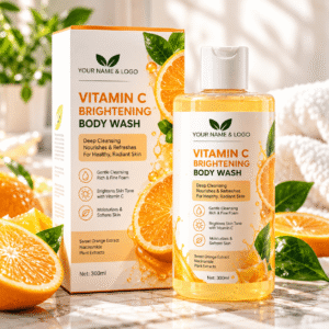 Skin Whitening Body Wash Hydration Natural Vitamin C and Niacinamide Brightening Body Wash