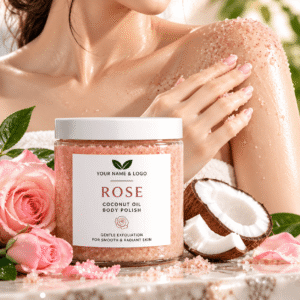 Korean Body Scrub Sulfate-free Brightening Moisturizing and Organic Vegan & Dead Sea Salt Face and Body Cleansing Scrub Gel