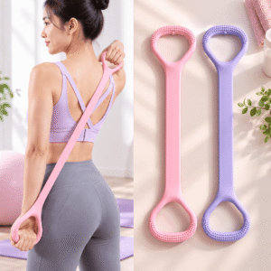 Figure 8 Shoulder and Back Stretch Band – Chest, Arm and Upper Body Fitness Exerciser