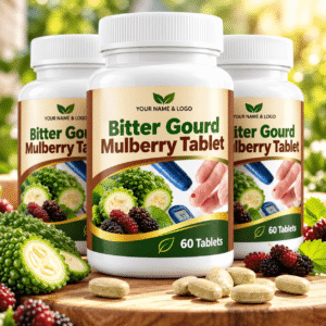 Bitter Gourd and Mulberry Metabolic Wellness Tablets
