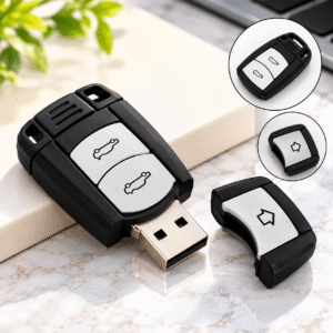New USB 2.0 Car Key Shape 16GB Flash Drive Free Sample Gift