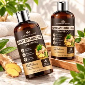 High Quality Vegan Organic Keratin & Amino Acid Turmeric Shampoo Sulfate-Free Oil-Control Moisturizing Anti-Hair Loss Formula