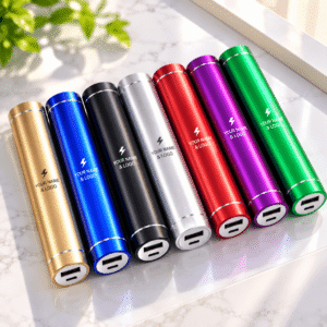 FAST High Quality 5200mAh Cylinder Shape Rechargeable Power Bank Micro USB Quick Charge 18650 Lithium Battery