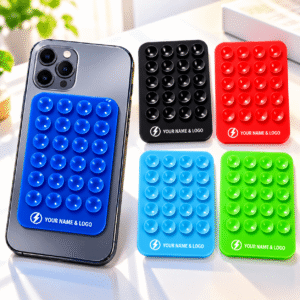 Hot Portable Flexible 24-Sucker Suction Cup Mobile Phone Holder Silicone Case for Desk Use with Simple Operation and Selfies