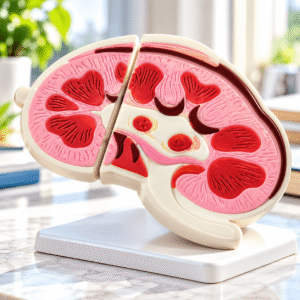 Custom Logo PVC USB 2.0 Flash Drive 16GB New Stock kidney Shape Encrypted Medical Body Organ
