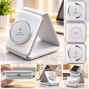 3-in-1 Magnetic Wireless Charging Station