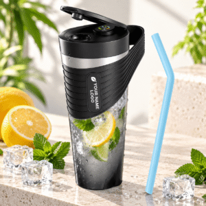 150W 6 Blades Sports Blender Portable Bottle Fruit Juicer Type-C Rechargeable Personal Portable Smoothie Blendee