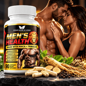 Men’s Vitality, Energy & Fertility Support Capsules — Men Extra Strength
