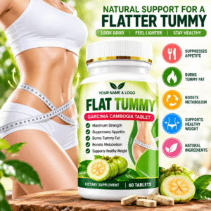 Garcinia Cambogia Metabolism and Weight Management Tablets — Flat Tummy Tablet