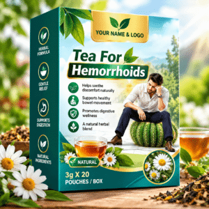 Chrysanthemum and Green Tea Daily Herbal Wellness Tea - Hemorrhoids Tea