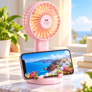 Custom Electric Battery Powered Mini Small Handheld Fans Usb Rechargeable Portable Hand Held Mini Fan