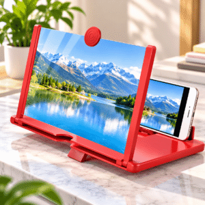 10–12 Inch 3D HD Phone Screen Magnifier & Foldable Stand