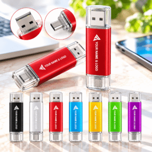 2-in-1 OTG USB 3.0 Flash Drive for Smartphones and Laptops