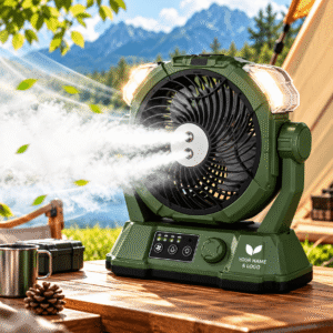 Spray Portable Small Fan Rechargeable Ventilador Humidifier Fan Portable Outdoor Desktop Electric Spray Mist Cooling Fan