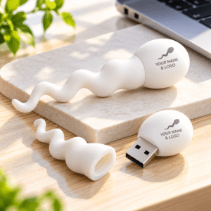 New Sexy Sperm Shape Usb Flash Drive Custom 4GB 8GB 16GB 32GB Pen Drives