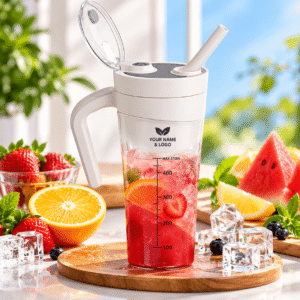 450ML Rechargeable Portable Juicer Blender Freshly Squeezed Juice Mixer Personal Safety 6 Blades Mini Juicer